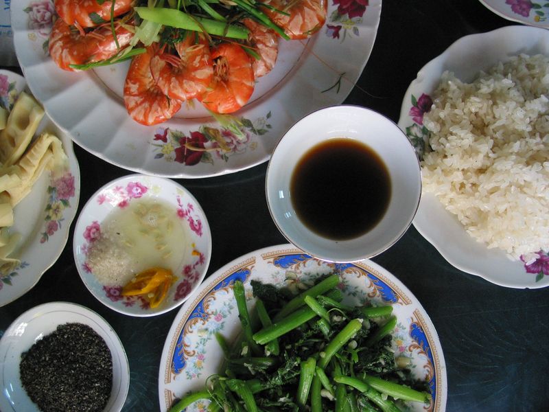 Na guláš a knedlíky ve Vietnamu zapomeňte